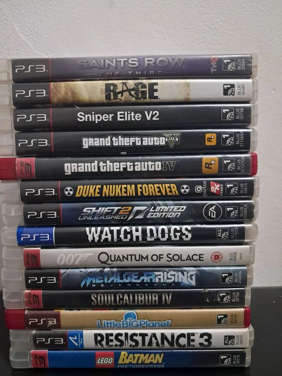 Lote de 10 jogos ps3!!