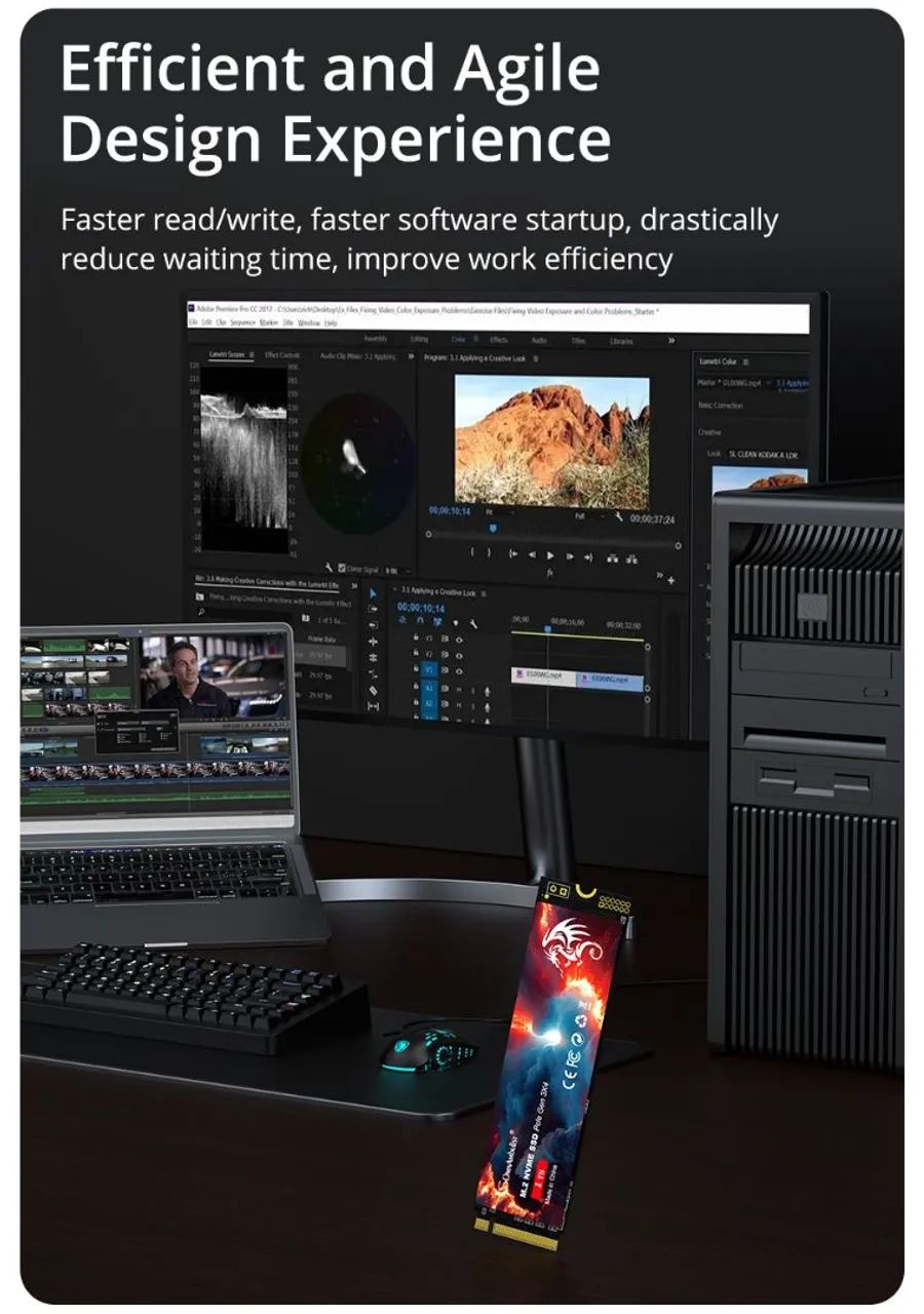 SSD Nvme Somnanbulist 128gb - Foto 2