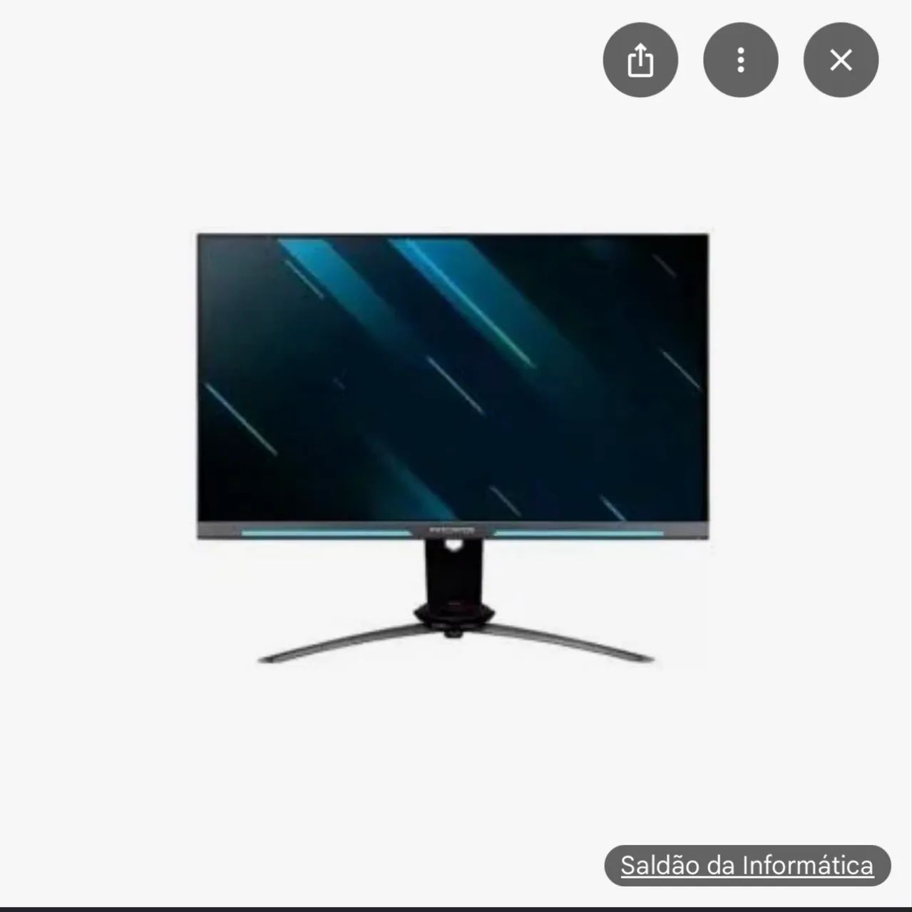 Monitor acer predator 25 IPS 280HZ 0,5MS  - Foto 4