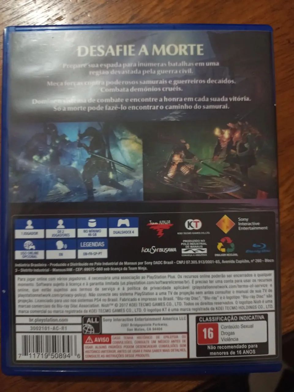 Nioh ps4  - Foto 2