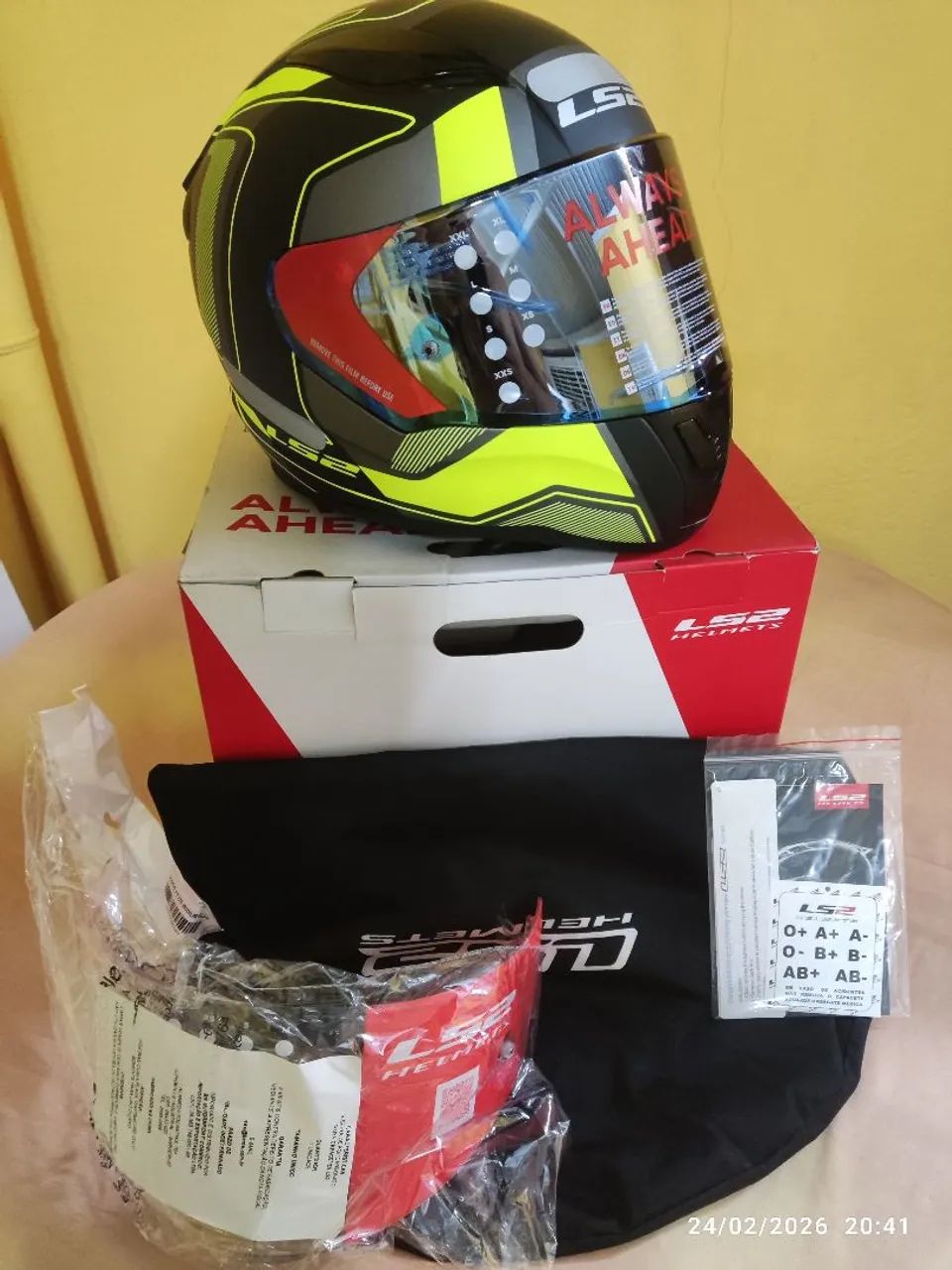 Capacete LS2 edição limitada novo - Foto 3