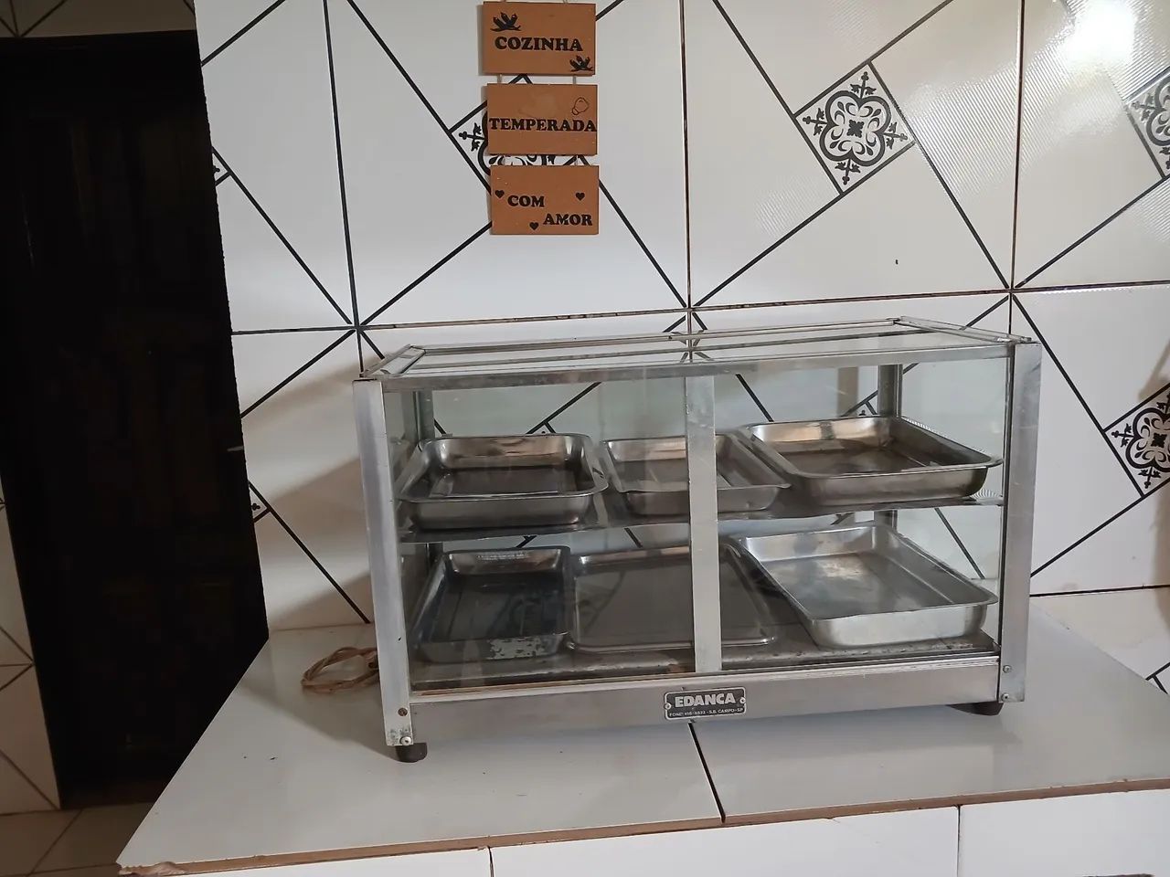 VENDO ESTUFA DE SALGADOS SEMI NOVA - Foto 4