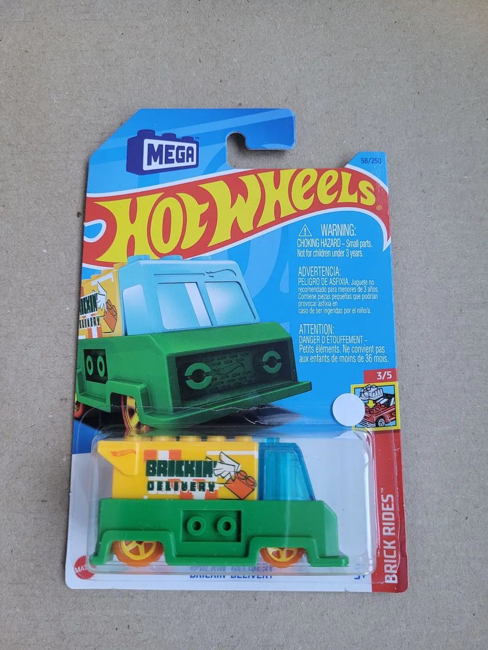 Lote coleção Hot Wheels BRICKIN DELIVERY  - Foto 2