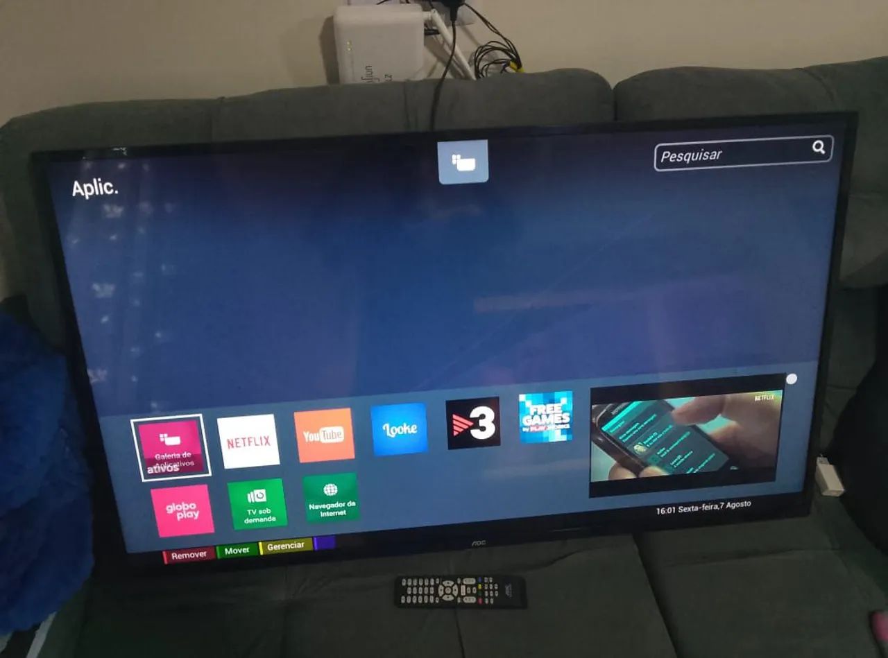 Tv smart AOC 50 polegadas  - Foto 2