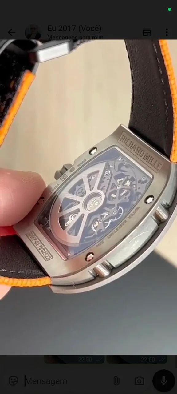 RICHARD MILLE RM67-01 /LARANJA/ S.C - Foto 3