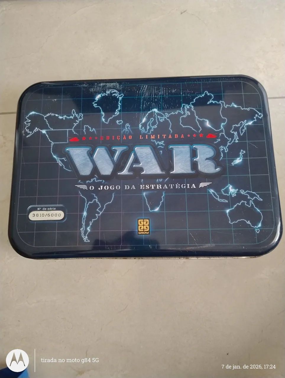 Jogo war edição limitada