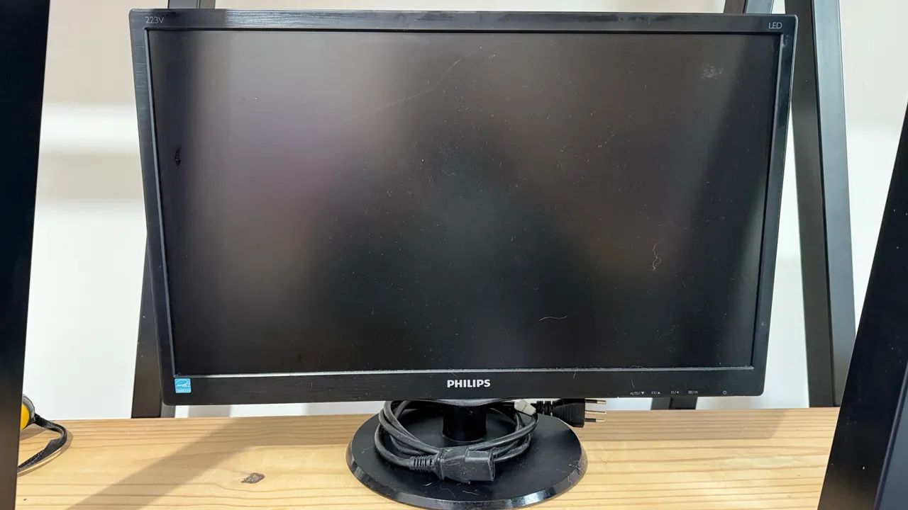 Monitor Philips 22 Polegadas Full HD LED HDMI VGA Perfeito Estado - Foto 3
