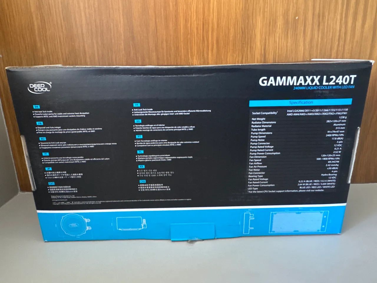 Watercooler GAMMAXX L240T com led(cooler para PC) - Foto 3