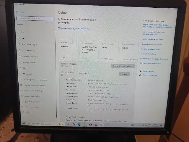 Computador Core i5 - SSD 240 e 4GB RAM - POSITIVO - Foto 3