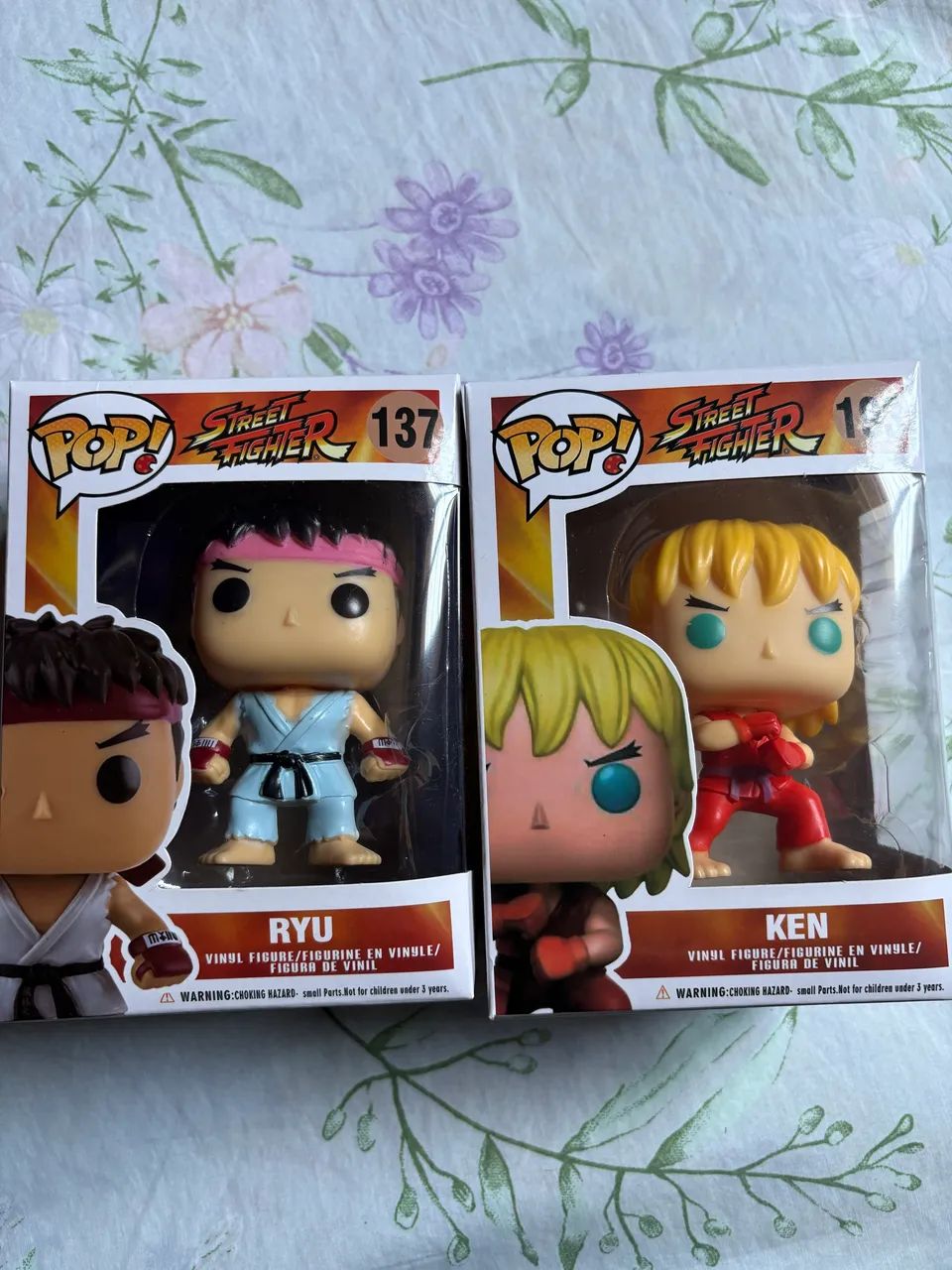 Bonecos Ryo e Ken