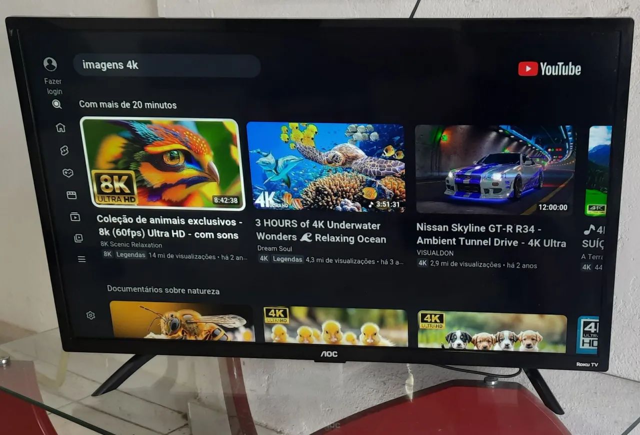 TV SMART AOC ROKU 32 POLEGADAS  - Foto 5