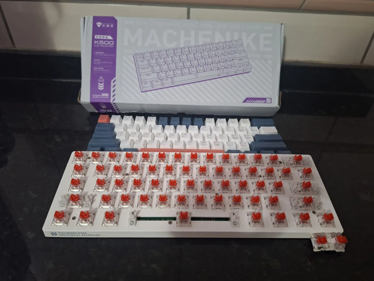 Teclado Mecânico Ajazz AK820 Retroiluminado - Setup Clean