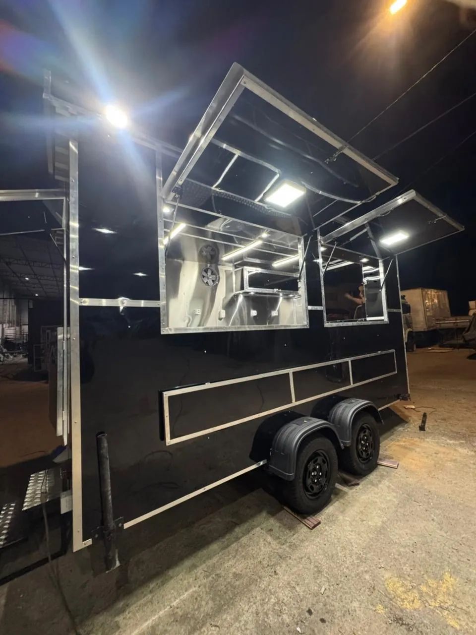 Trailer food truck 
