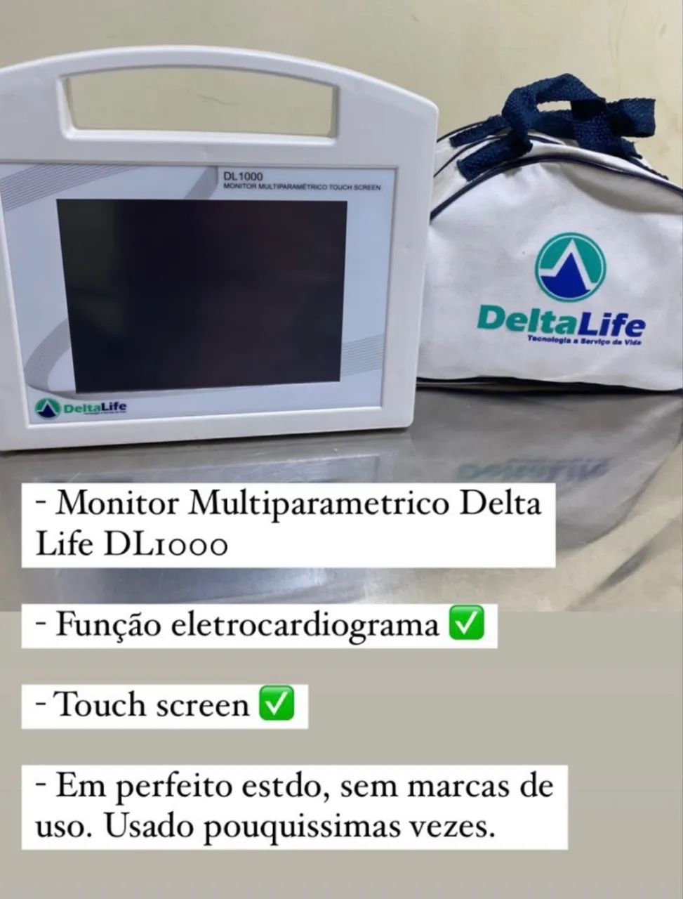Monitor Multiparametrico Delta Life DL1000 Vet