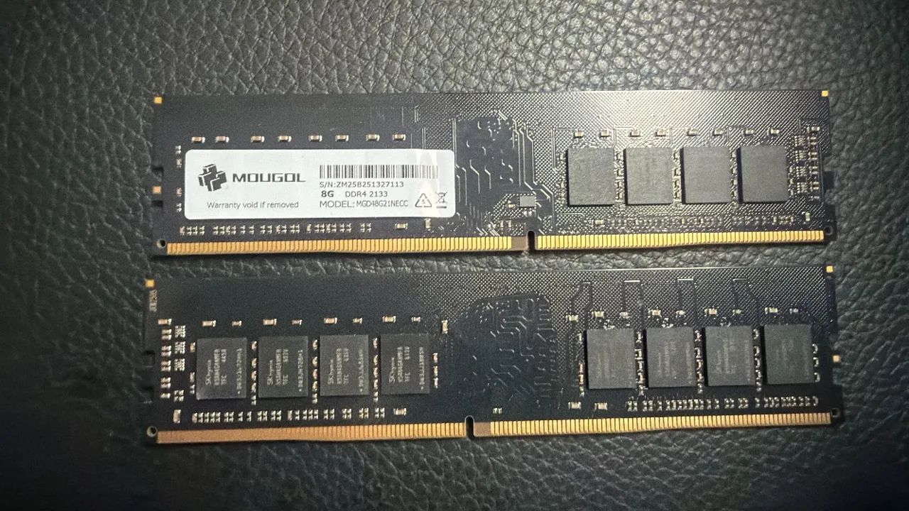 Memoria ram ddr4 16gb (2x8)