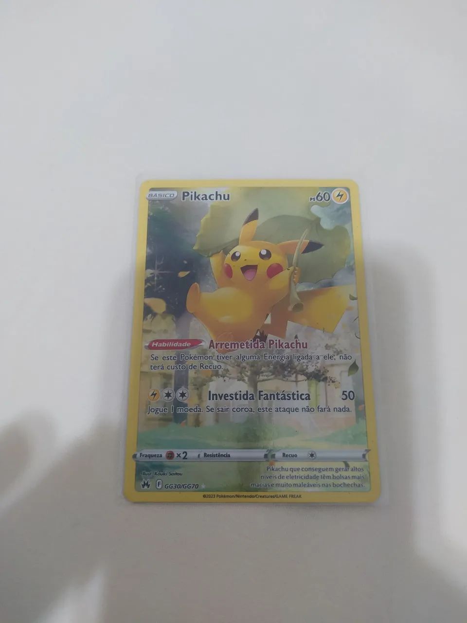 2 cartas pokémon raras Pikachu Full ART  - Foto 2