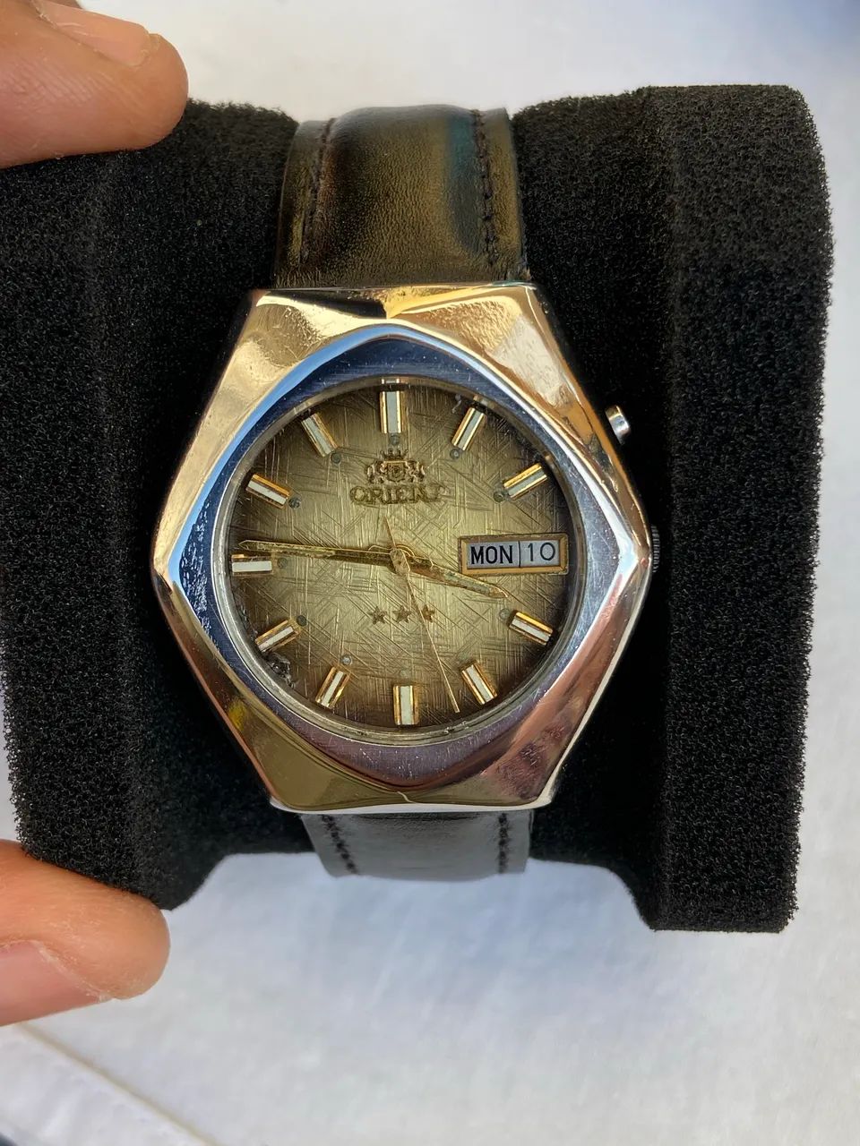 Orient 3 Estrelas Automático ( conhecido como "Peixinho" década de 1970 - Foto 2
