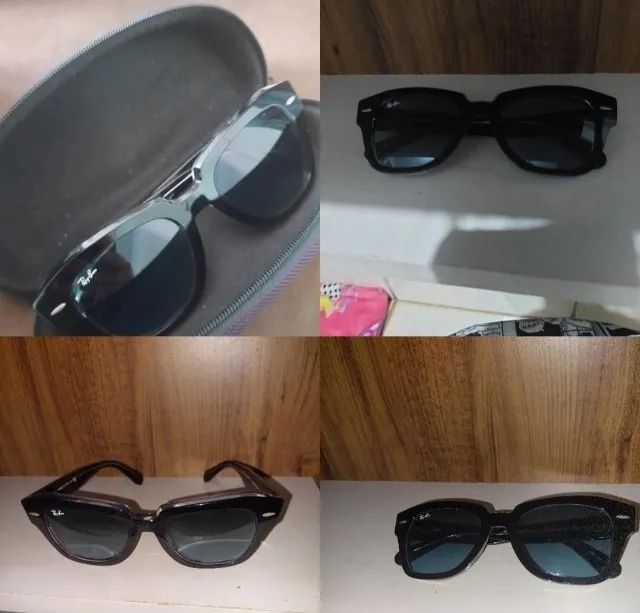 Óculos Rayban Acetato Preto