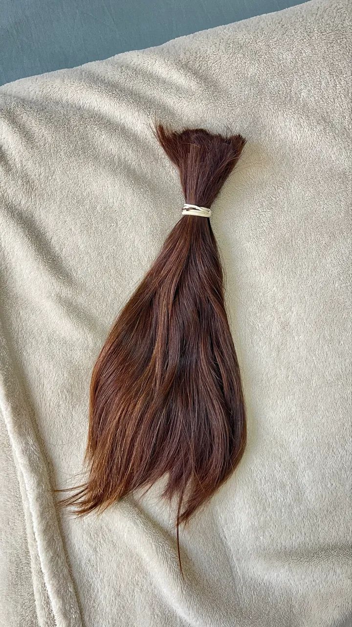 31 cm cabelo liso, 100% natural | Para mega hair  - Foto 3