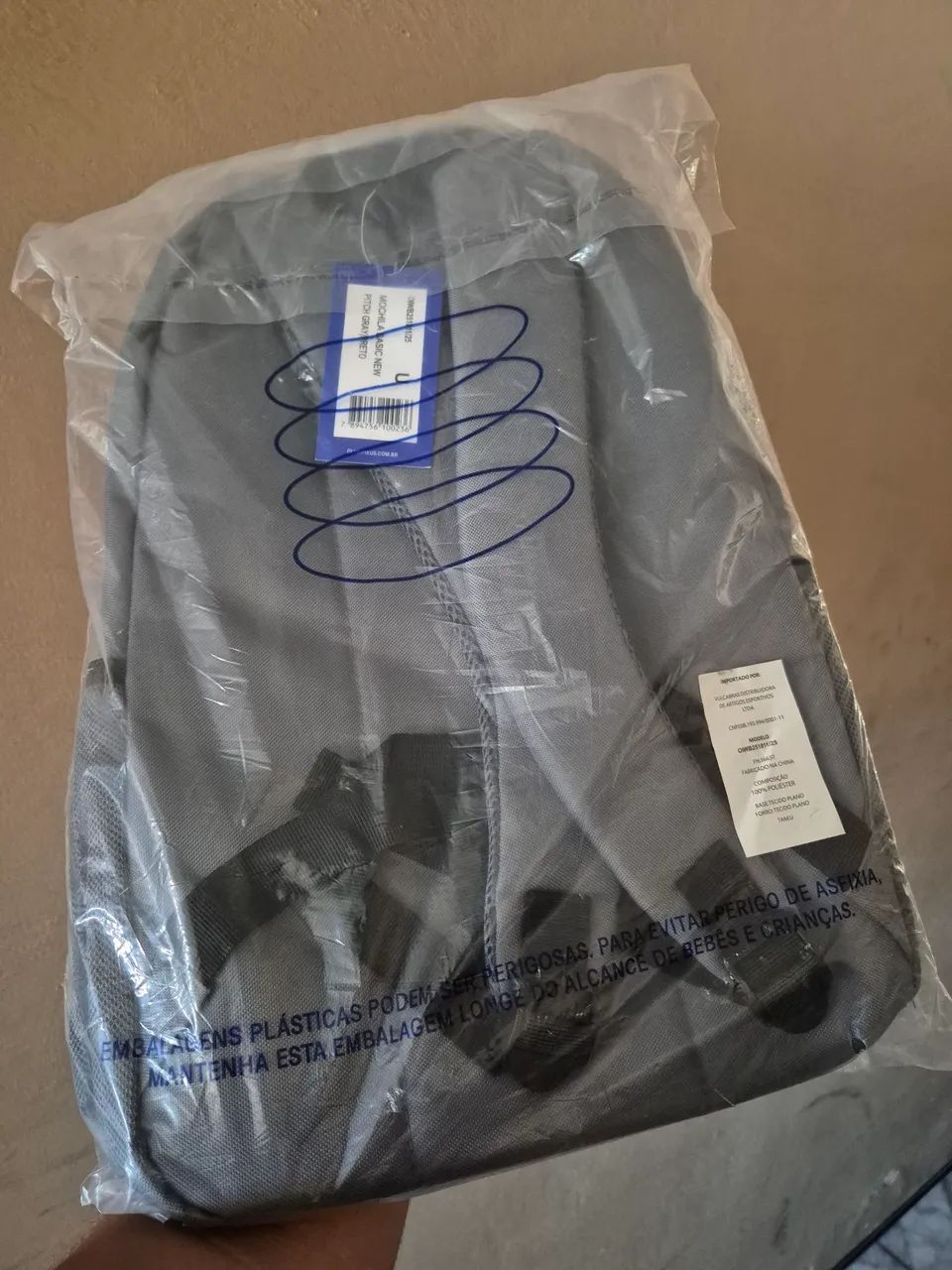 Mochila Olympikus Esportiva Original cor Cinza - Foto 3