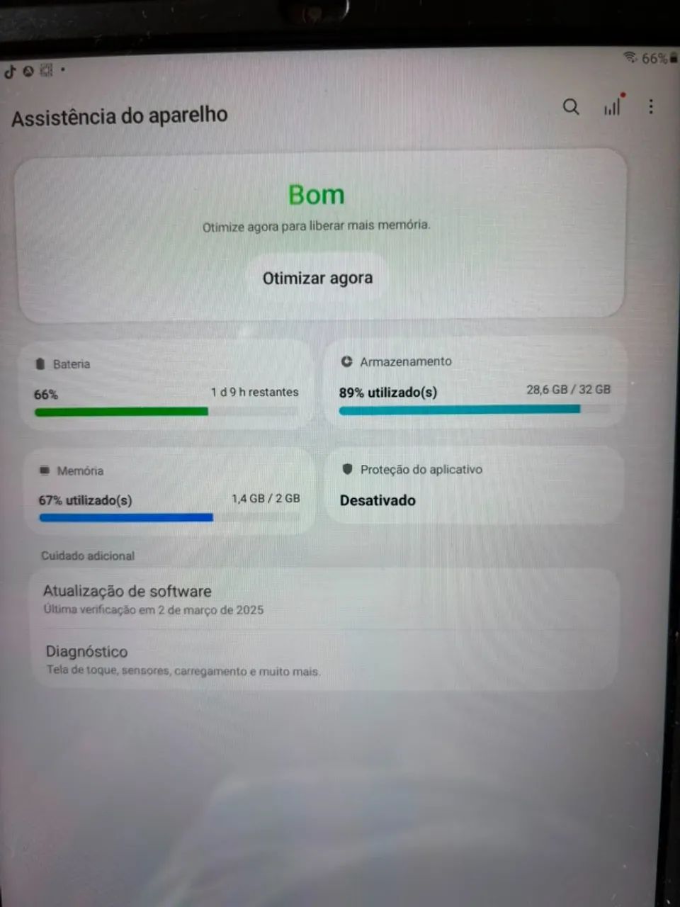 GALAXY TAB A SM-T510 PERFEITO ESTADO - Foto 3