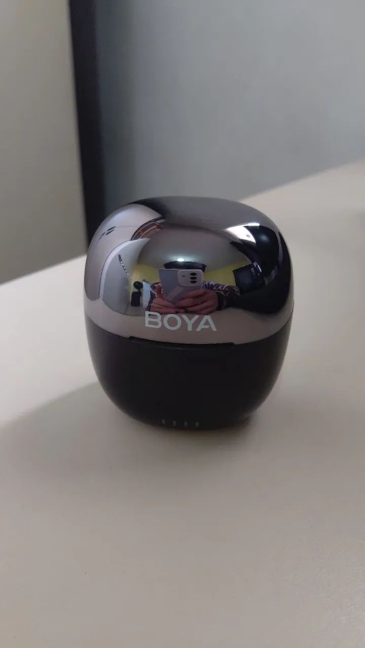 SAIR RÁPIDO: Microfone de lapela BOYA IOS* Leia a descrição! - Foto 5