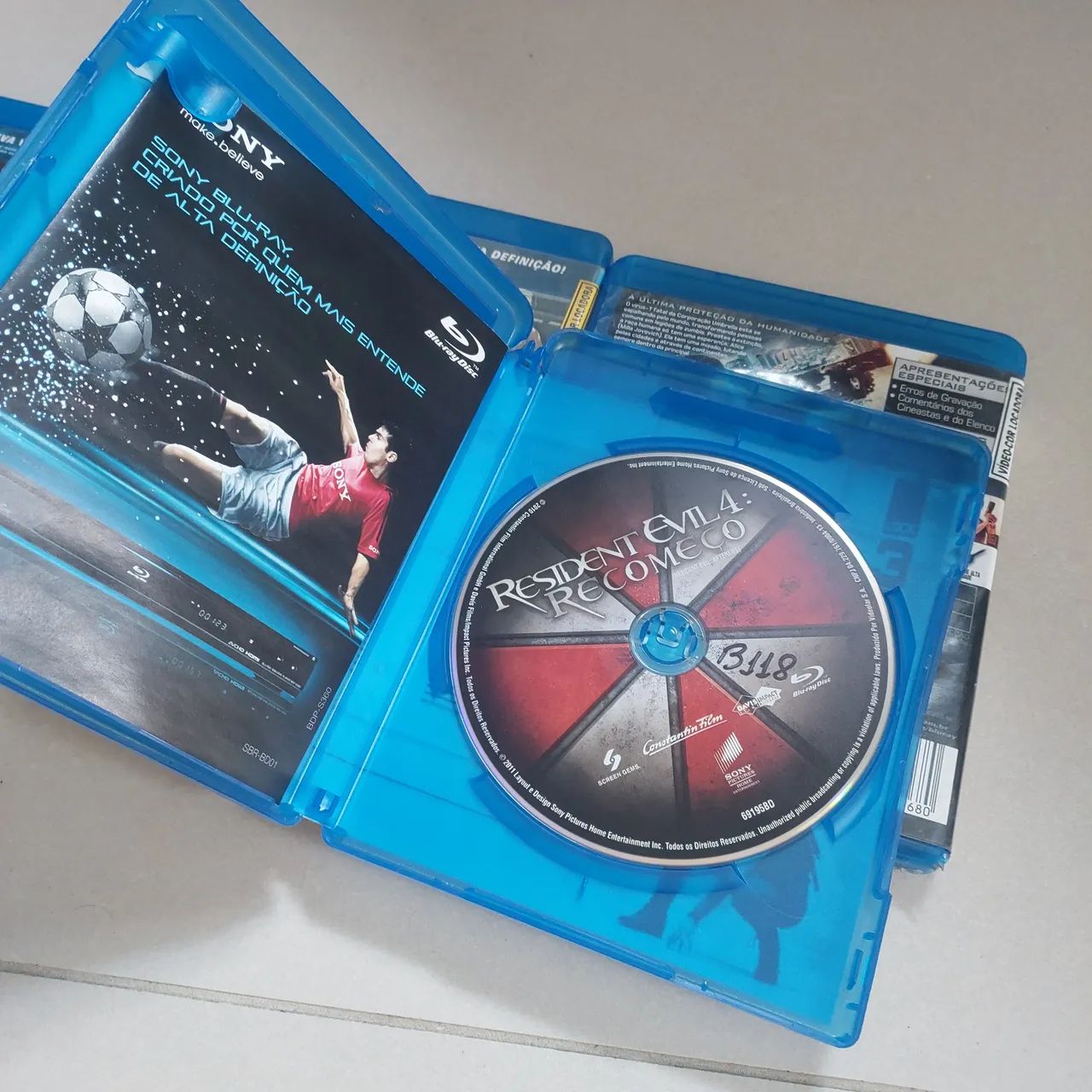 Lore 4 Blu Ray Resident Evil 2, 3, 4 e 5 - Foto 4
