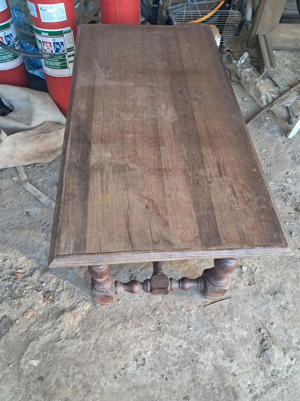 Mesa de centro antiga raridade - Foto 3