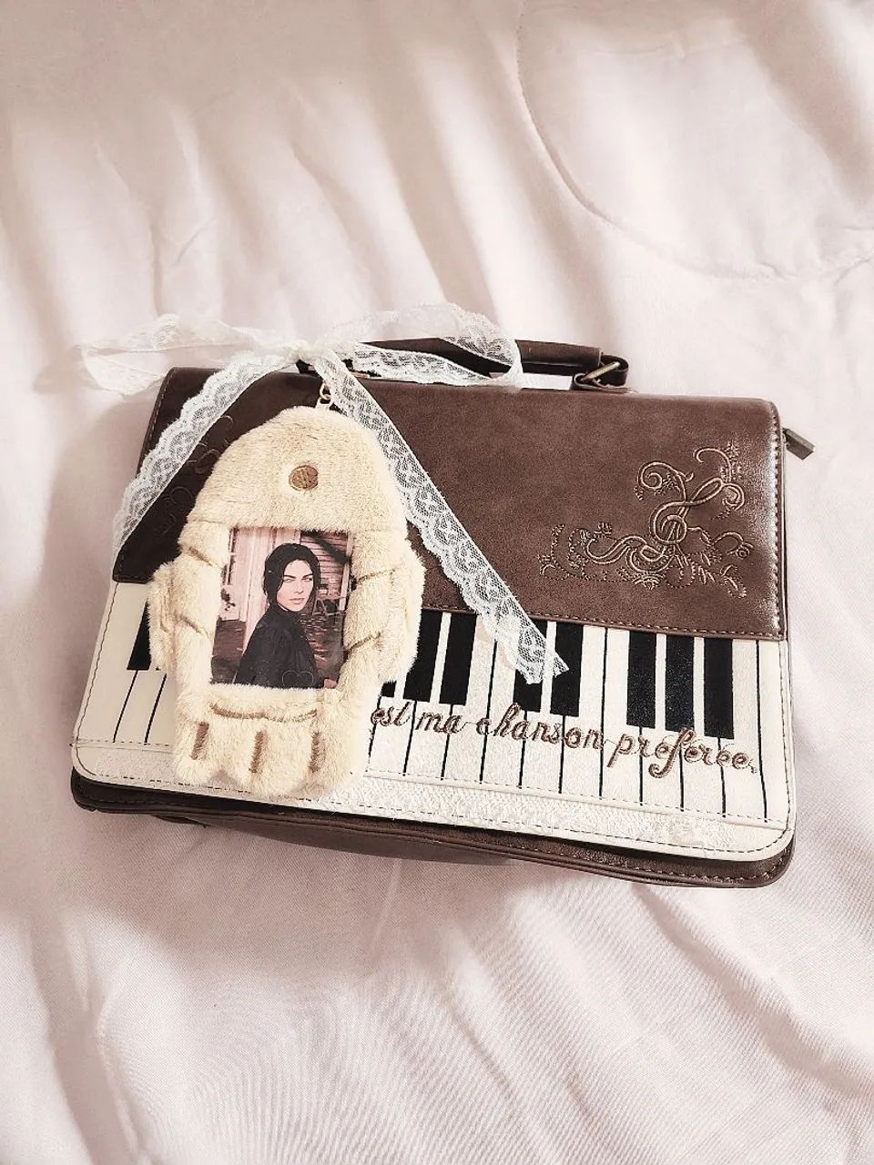 Bolsa Piano Marrom - Foto 2
