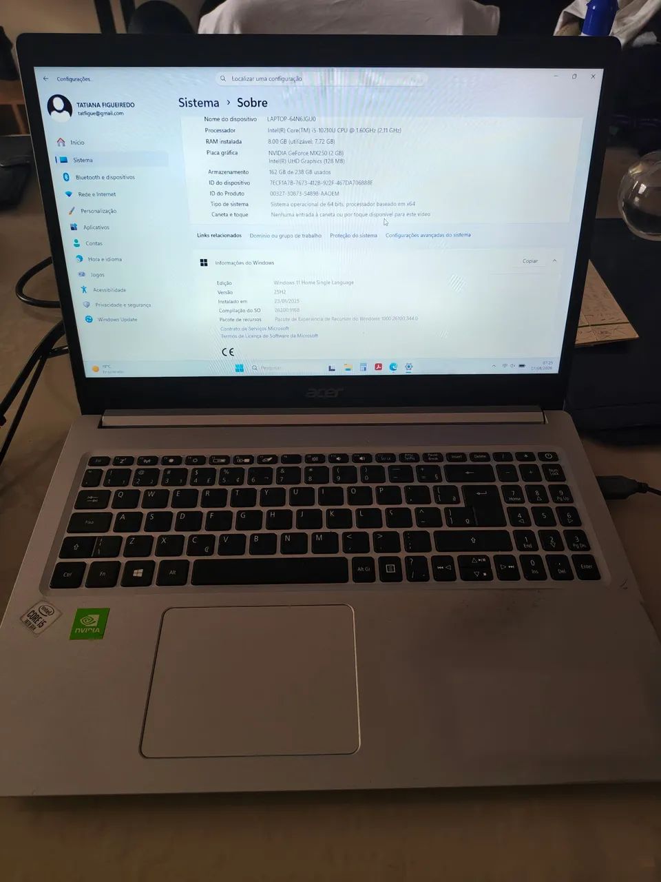 Notebook Acer Aspire I5 - Foto 4