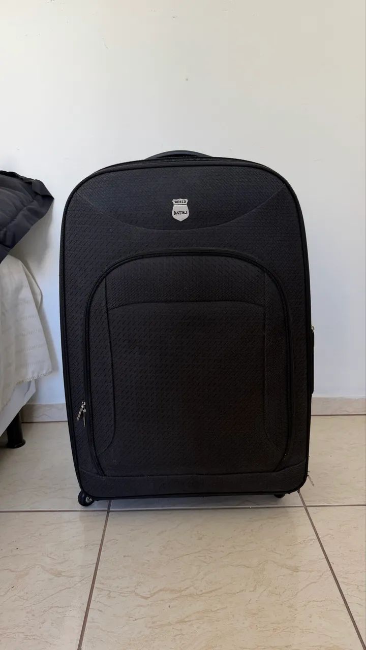 Mala grande 32kg com extensor