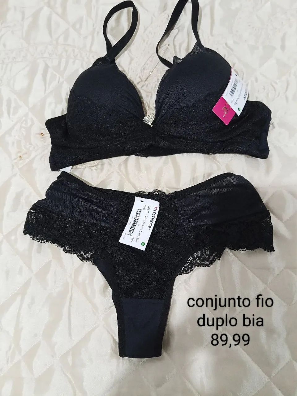 Lindos conjuntos calcinha e sutiã  - Foto 3