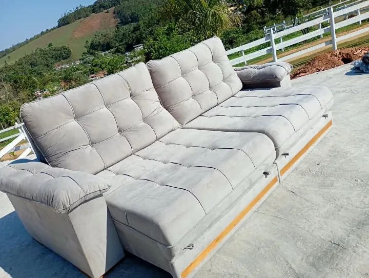 SOFÁ RETRÁTIL 2,50 NOVO - Foto 2