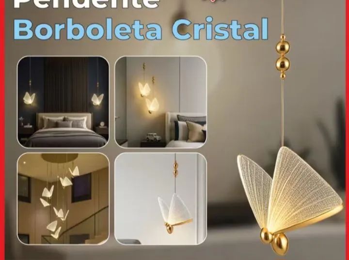 Pendente de borboleta