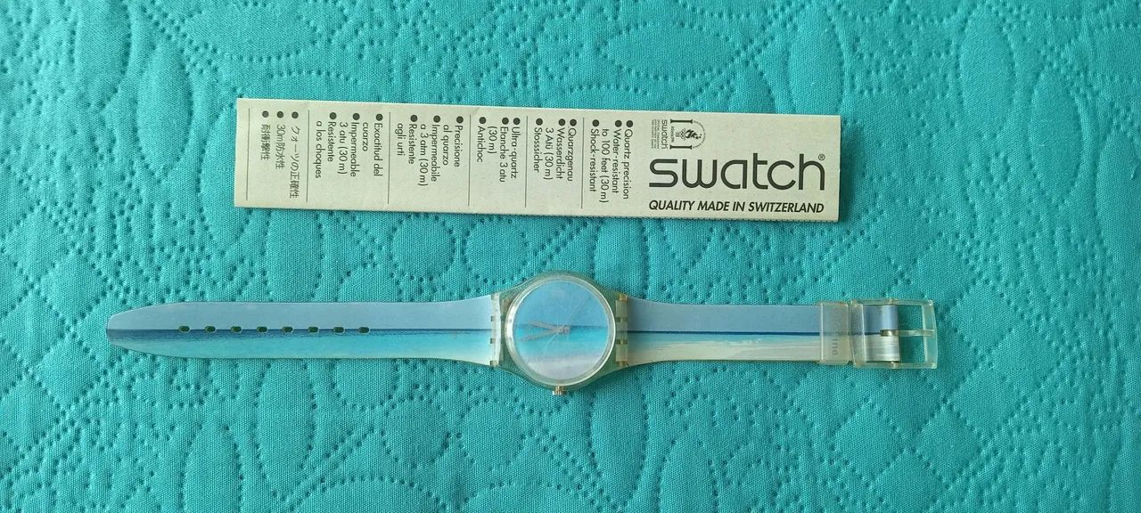 Relógio analógico Swatch Chlorine