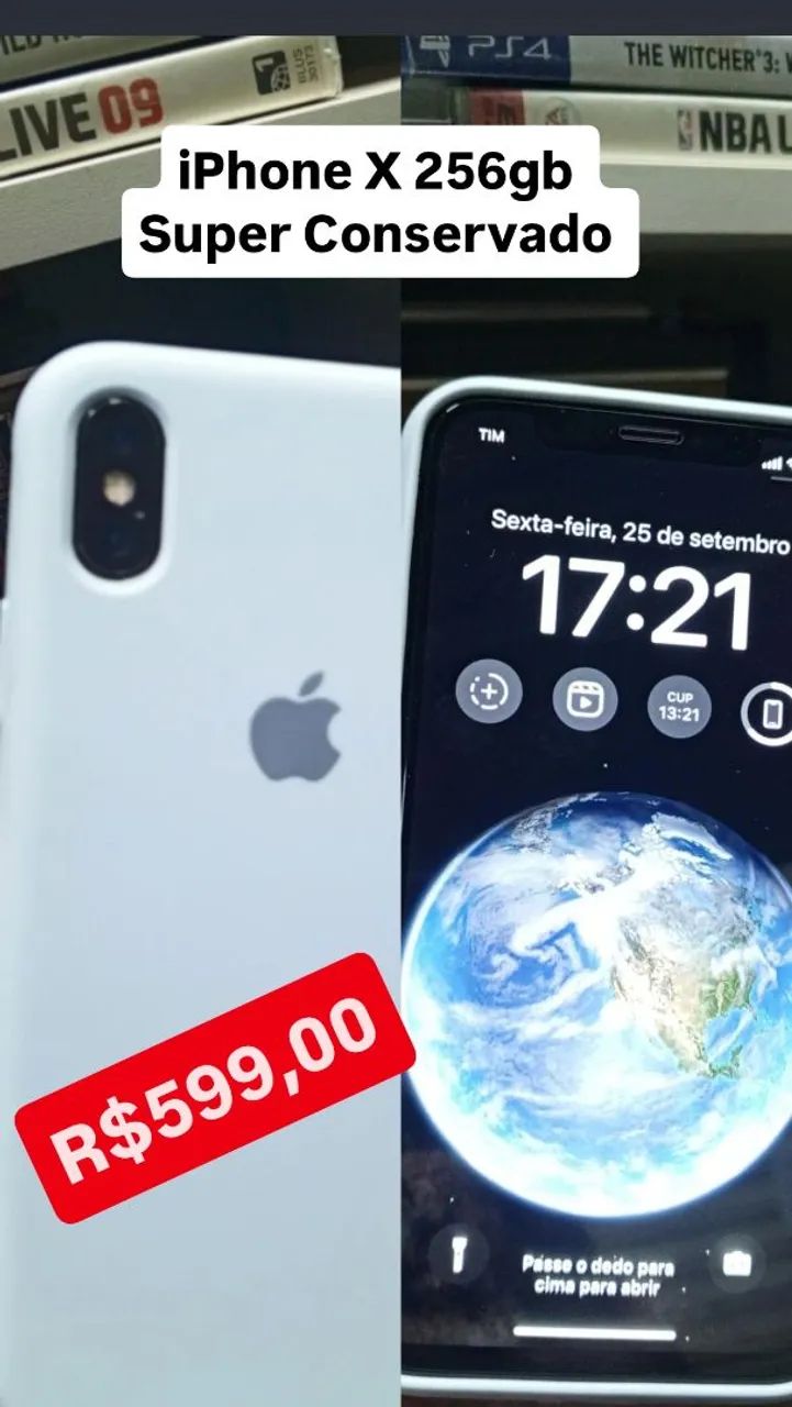 iPhone X 256gb Super Conservado - Celulares e Smartphones