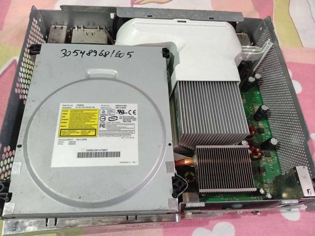 Carcaça xbox 360 fat defeito  - Foto 2
