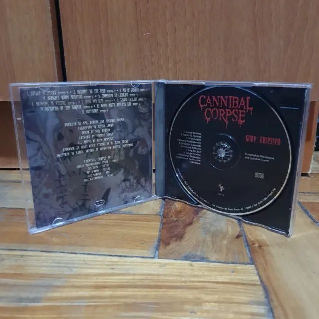 CD Cannibal Corpse - Gore Obscessed - Coleção - Foto 2