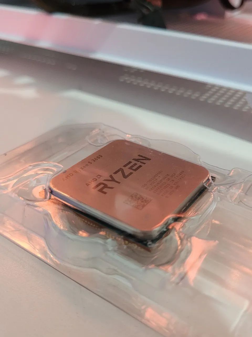 Ryzen 5 3600 C/Caixa e manuais - Funcionando perfeitamente | Excelente estado  - Foto 2