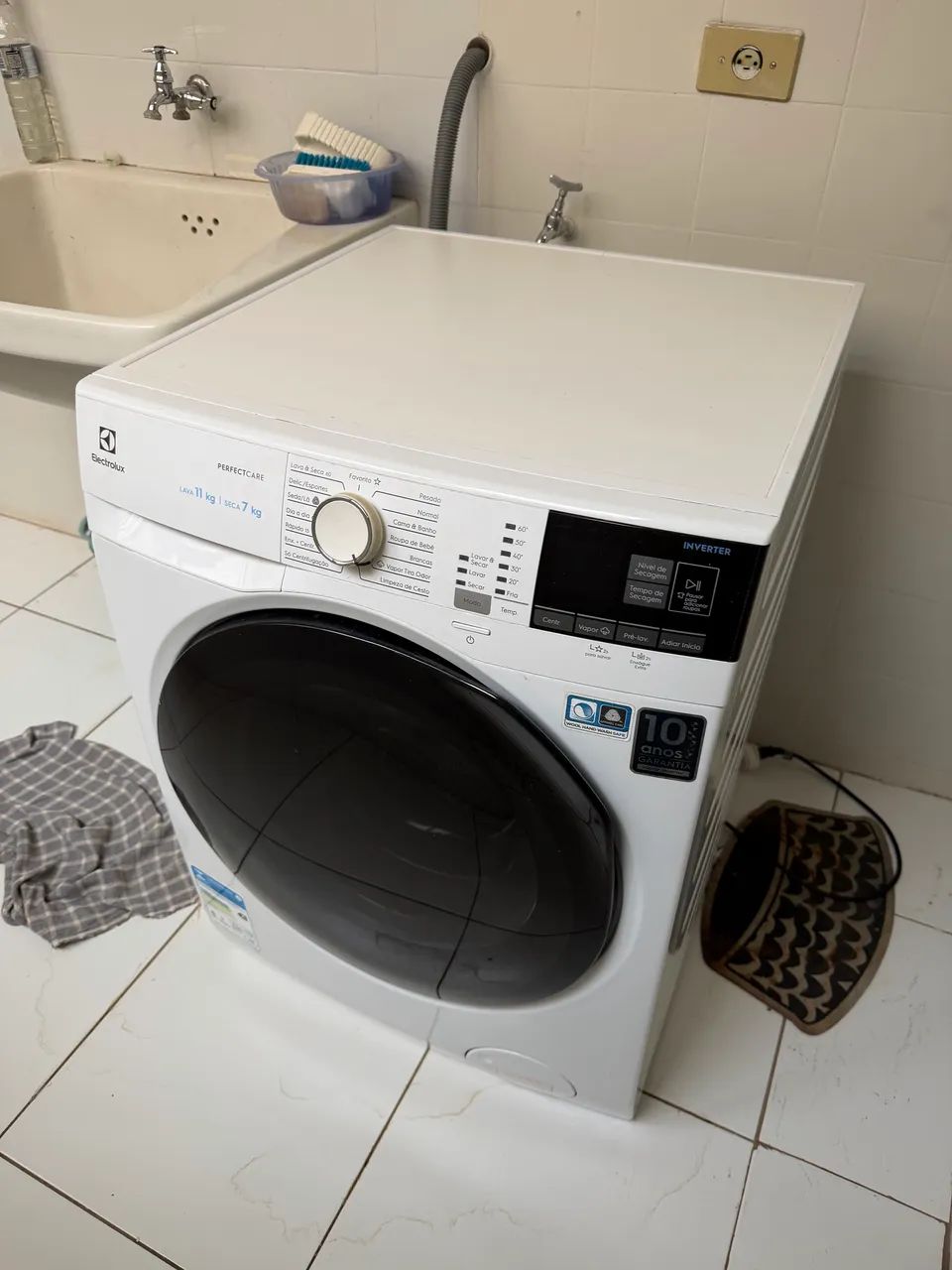 Lava e seca 11kg electrolux