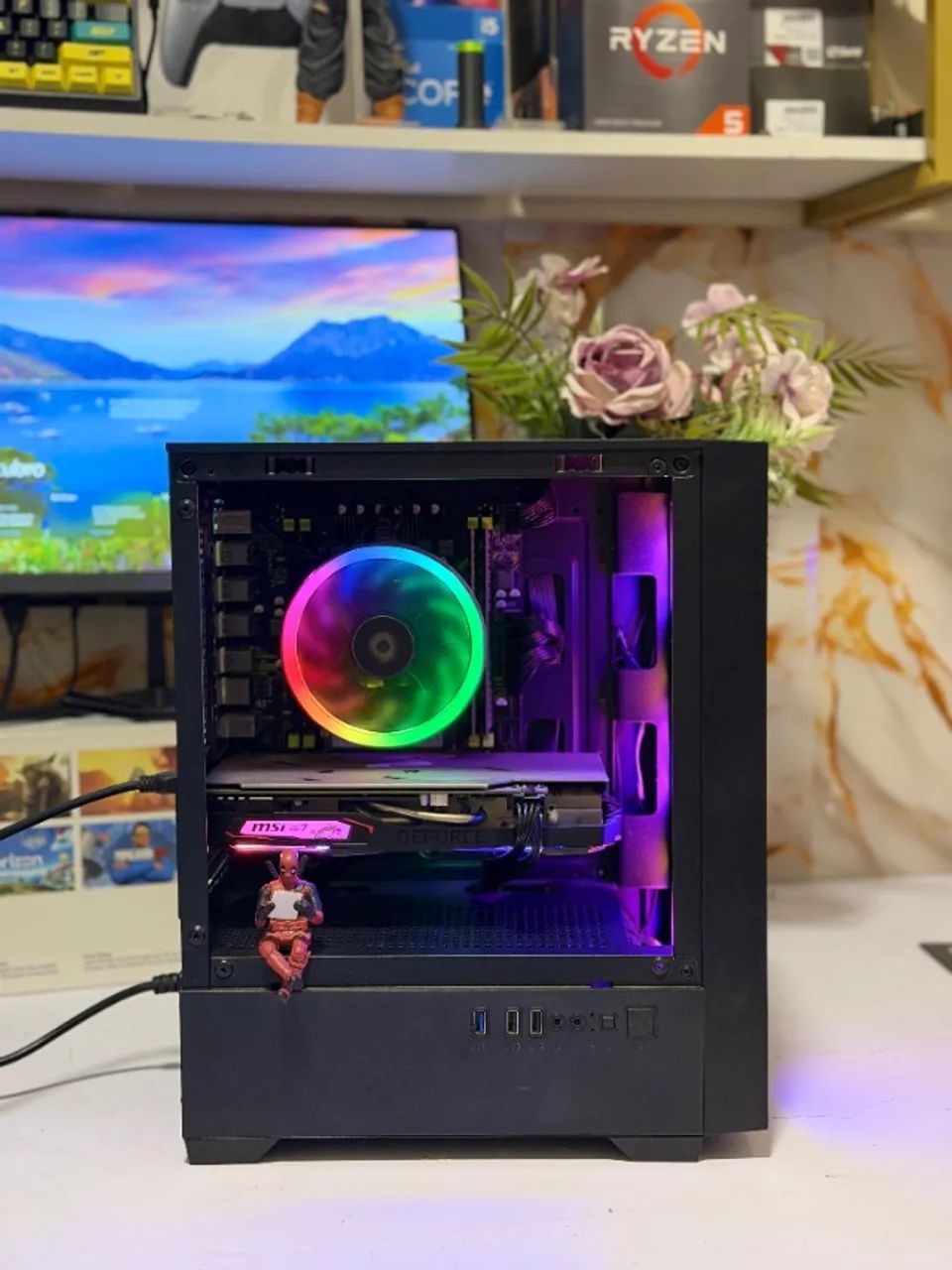 PC Gamer Intel Xeon 2682 V4 + 1660Ti + 16GB - Foto 4