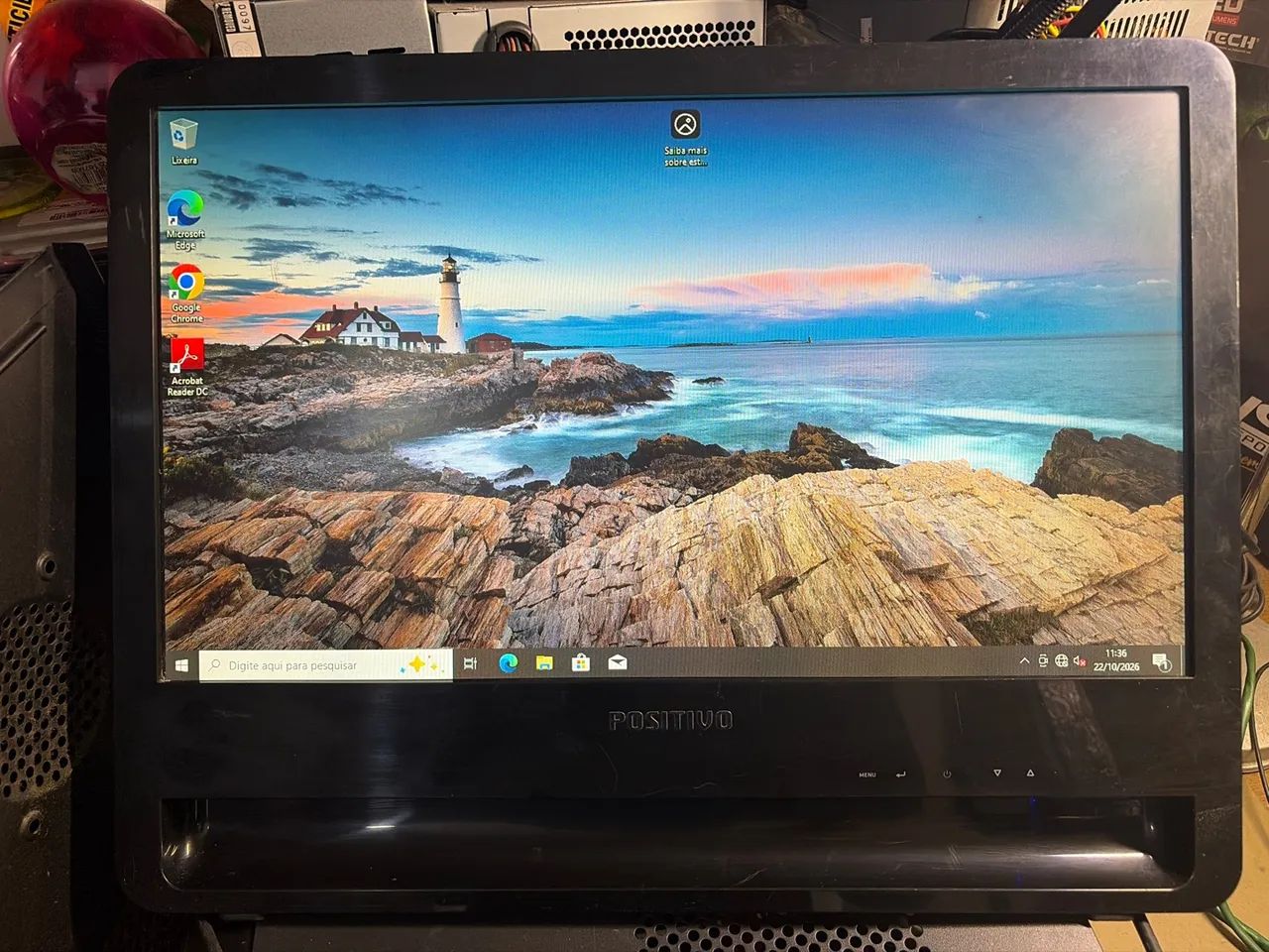 Monitor positivo 19 polegadas sem base - Foto 2