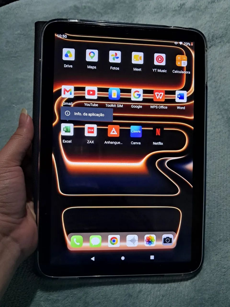 Tablet novo chanuo