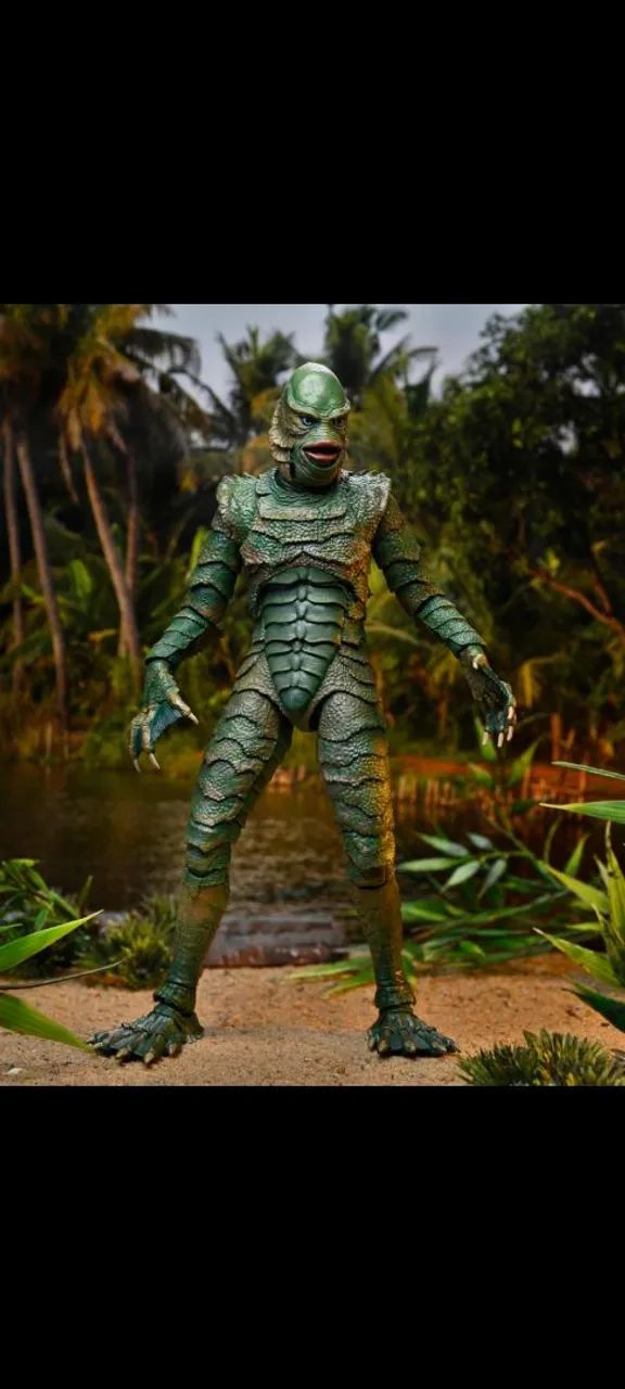 Boneco Monstro da Lagoa Negra Neca action figure universal monsters - Foto 3