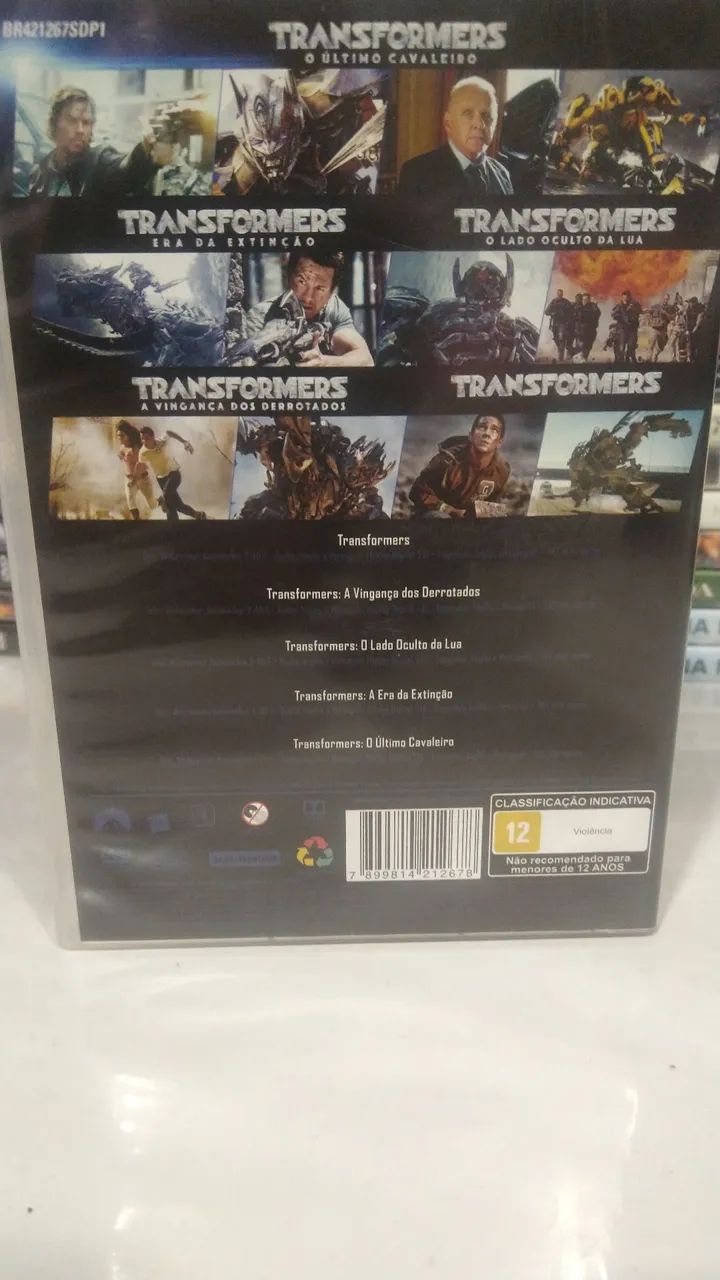 Dvds Transformers coleção 5 Filmes  - Foto 4