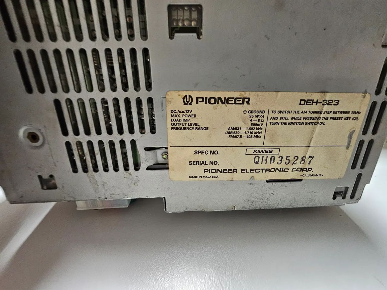 pioneerラジオ Toca Rádio Pioneer MVH-S325BT 4 de 23 - Mega Eletrônicos