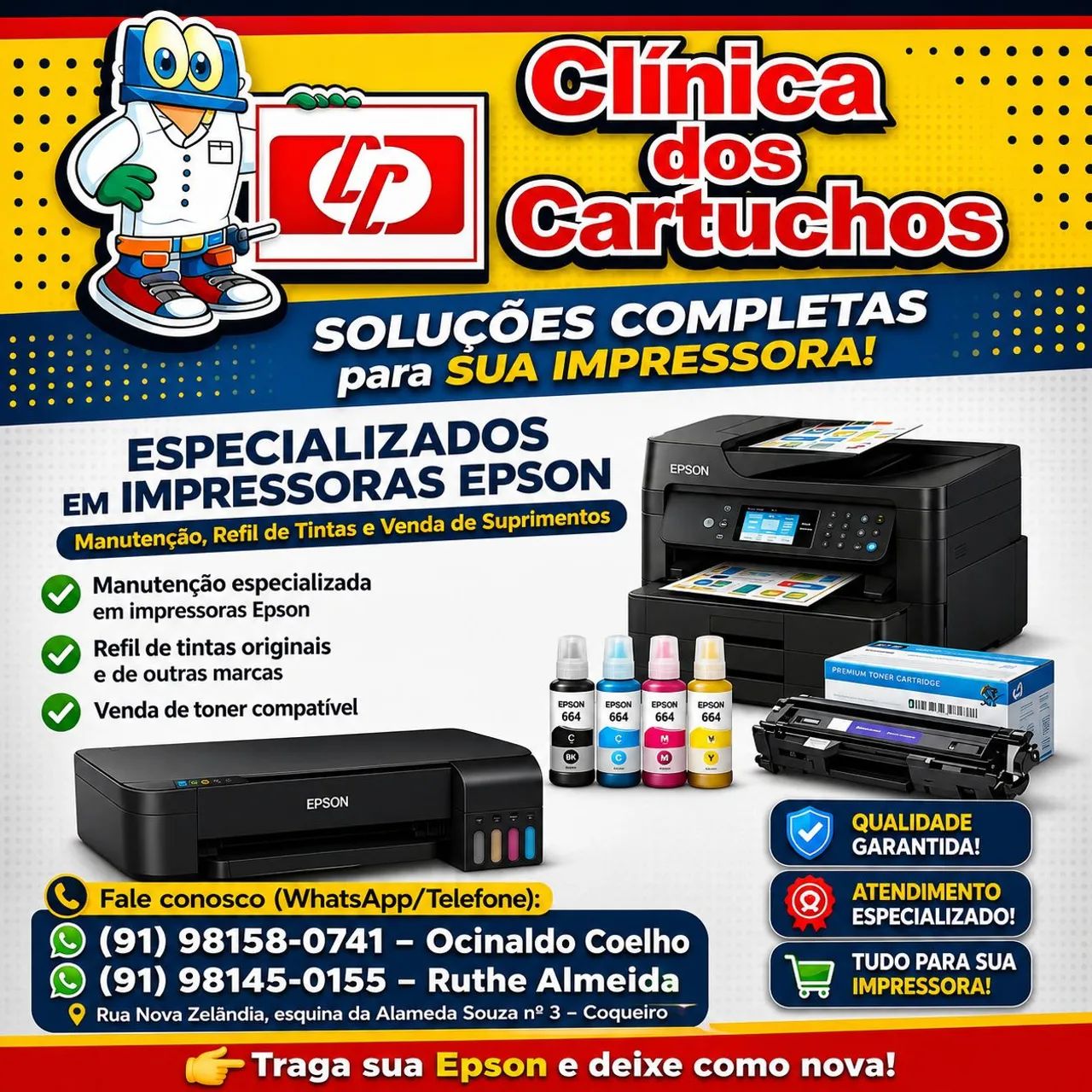 Manutenção em impressoras 