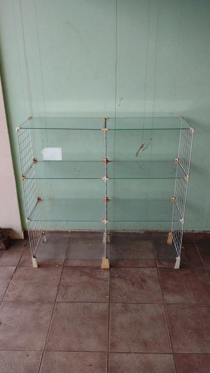 Prateleira de vidro 