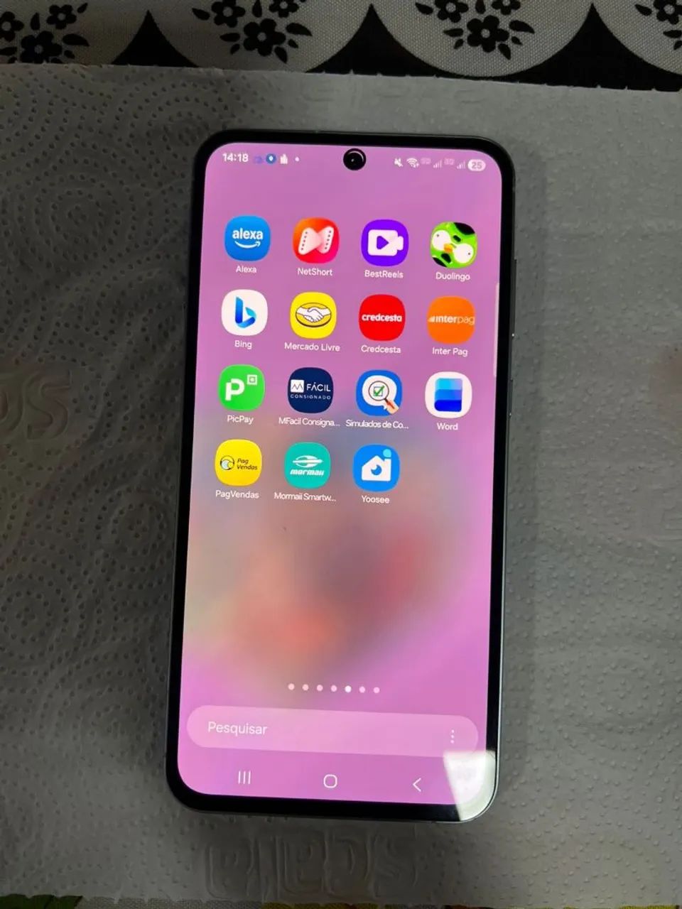 Vende se um A55 256 GB, 5Gsem marcas de uso possui nota fiscal  - Foto 4