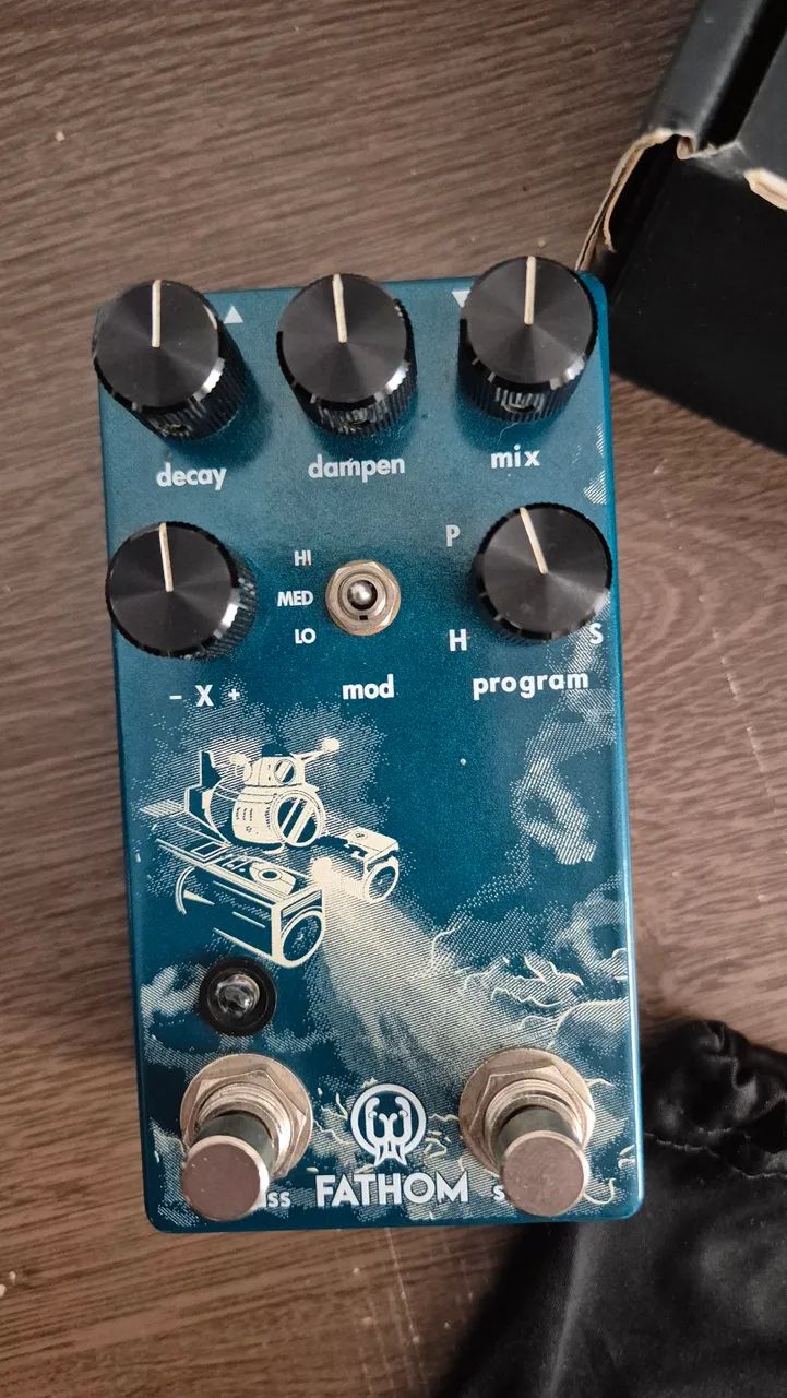 Walrus Audio Fathom クローン Pedal de Reverb Walrus Audio Fathom - Instrumentos musicais